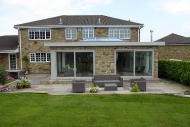 Contemporary Glazed extension to detached home
