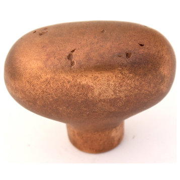 Alno Knob Rustic 1-7/8" in Rust Bronze