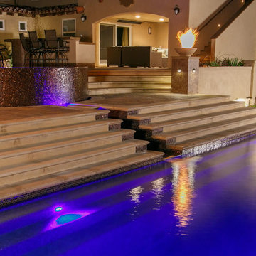 Custom Pools and Spas