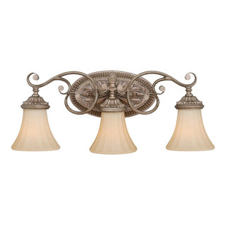 Avenant 3-Light Vanity French Bronze - French Country - Bathroom Vanity ...