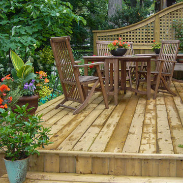 Pressure-treated Deck