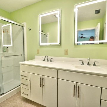 West Lafayette Master Bath, Hall Bath and Powder Room Remodel