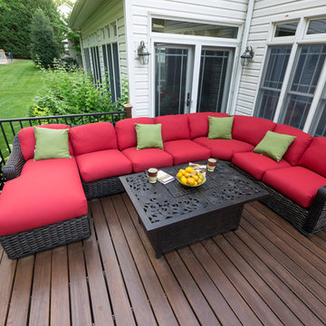 Pressure Treated Decking and Pergola Structure