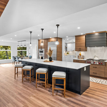 Forest Retreat - Kitchen to Dining