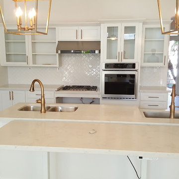 Expansive, open kitchen promotes complete access