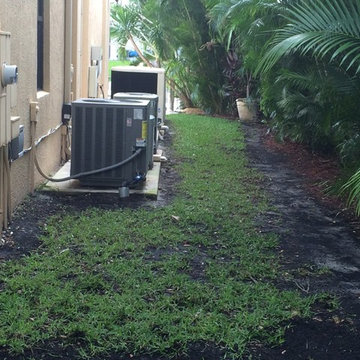 Cole Project - We removed existing, designed new landscape, installed, maintain,