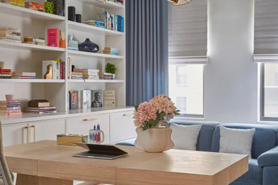 Trendy home office photo in New York