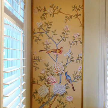 Griffin and Wong Chinoiserie Handpainted wallpaper