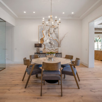 Afton Oaks Old World Transitional