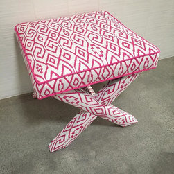 Custom X Benches - Footstools And Ottomans