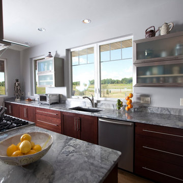 Modern Prairie Style Lakeshore Home