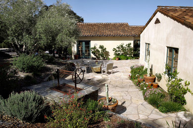 Mediterranean exterior home idea in San Luis Obispo