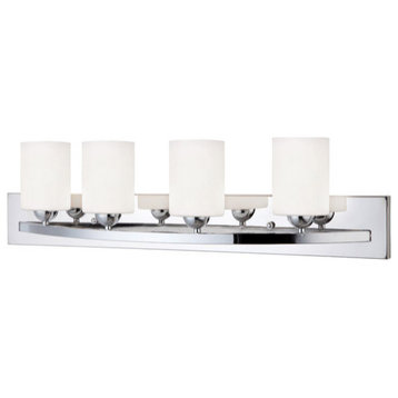 Canarm Hampton 4-LT Vanity Light IVL370A04CH-O, Chrome