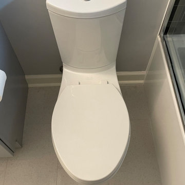 Fairfax Bathroom - Grey and White