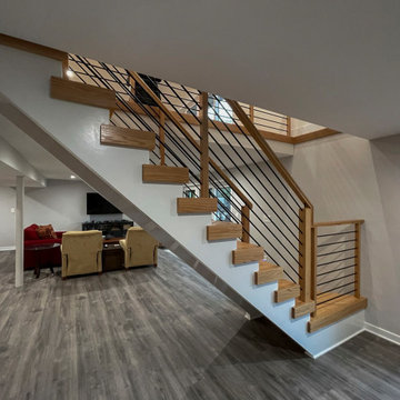 Project #99 | Modern Winder Staircase