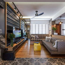 Houzz Tour: This Bachelor Flat's Owner Wanted it All and Got it