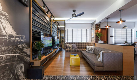 Houzz Tour: This Bachelor Flat's Owner Wanted it All and Got it