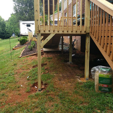 Yellow Pine Pressure Treated Deck