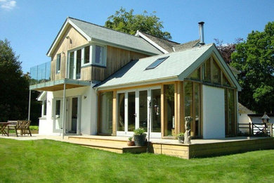 This is an example of a contemporary exterior in Devon.