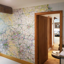 Regional Ordnance Survey Wallpaper Map - Wallpaper