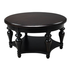 Winchester Round Cocktail Table - Coffee Tables
