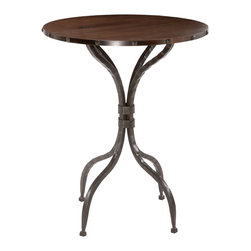 Forest Hill Bar Table (36in. Tall) by Stone County Ironworks - Indoor Pub And Bistro Tables