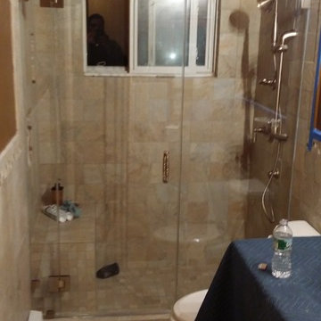 Showerguard Frameless Inline 3pc "Exceptional" Frameless Enclosure
