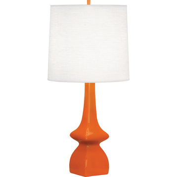 Jasmine Table Lamp, Pumpkin