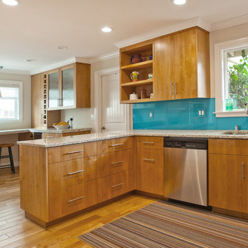 San Jose Modern Vetrazzo Kitchen