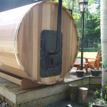 Luxury Outdoor Saunas