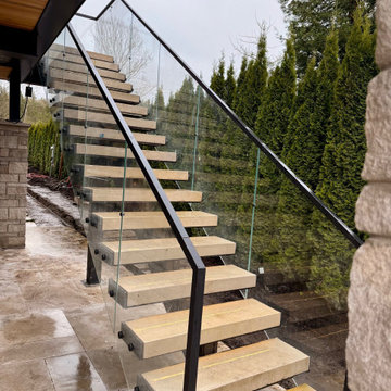 Under-Deck Drainage System on Lake Sammamish