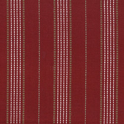 ROTH & TOMPKINS TEXTILES - Warren Fabric, Cardinal, 54''x36'' - Upholstery Fabric