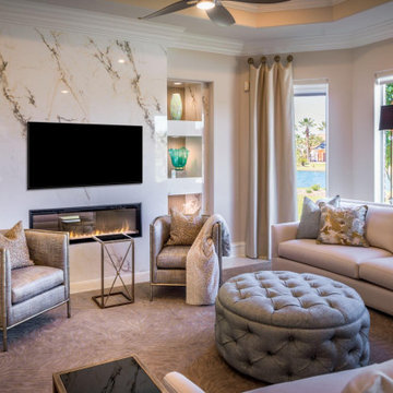 Transitional Living Room