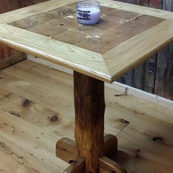 Custom Wood Products - Indoor Pub And Bistro Tables