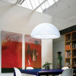 Iceglobe Semi Pendant Lamp by Lumen Center - Pendant Lighting