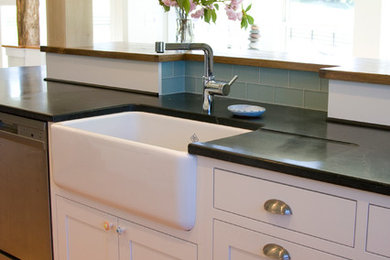 Inspiration for a transitional kitchen remodel in Other