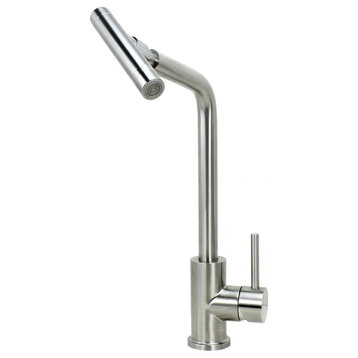 Crane Stainless Steel Lead Free Single Handle Kitchen Faucet
