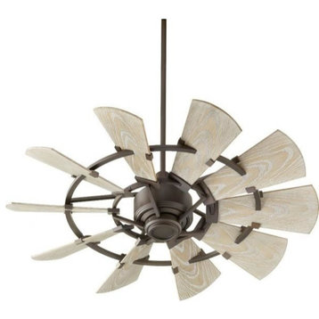 Quorum 194410-86 Windmill - 44" Patio Fan