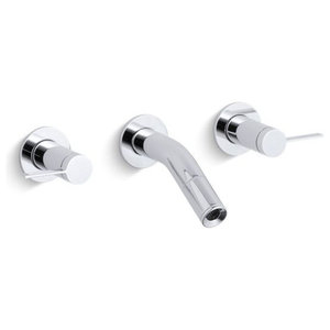 Central Brass Two Handle Slant Back Bathroom Faucet Bathroom