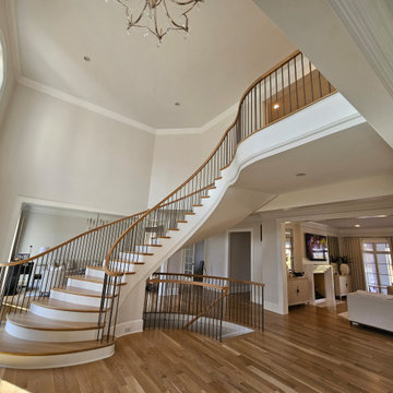 Project #116 | Elegant Curved Staircase