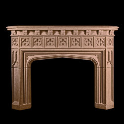 The Trowbridge Mantel - Tartaruga Design - Indoor Fireplaces