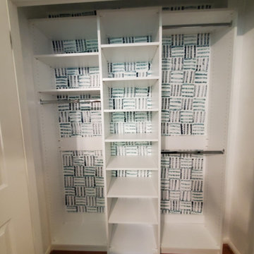 Multi-tiered White Storage Unit for Reach-in Closet - Waldorf, MD