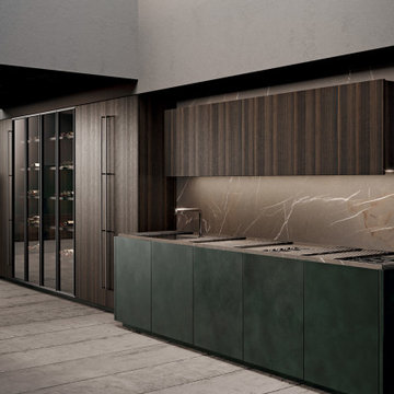 Pietra Piasentina Taupe In-Side Collection LAMINAM