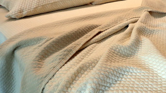 Organic Cotton Matelasse Blanket