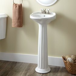 VICTORIAN MINI PEDESTAL SINK - Bathroom Sinks