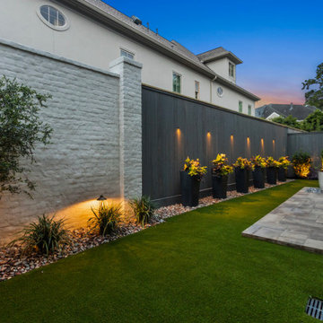 Modern River Oaks Landscape Design- Houston, TX