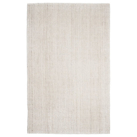 Andes Jute Rug, Ivory, 8'x10'