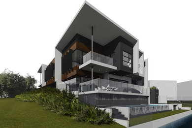 Modern home design in Darwin.