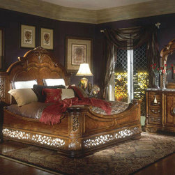 AICO Furniture - Excelsior Bedroom Set - 590-SET - Bedroom Furniture Sets