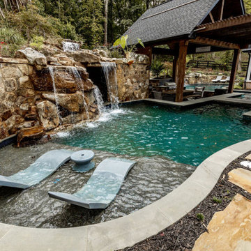 Free Form Swimming Pool: Dive into Timeless Elegance
